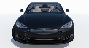 2014 Tesla Model S 3D Model for Download Thumbnail