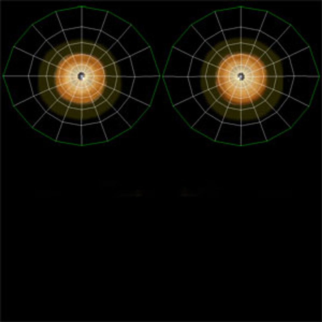 Eyes uvs of tiger