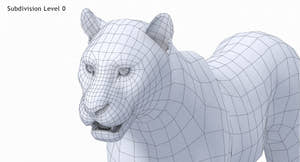 Big Cats 3D Model Thumbnail