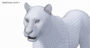 Big Cats 3D Model Thumbnail