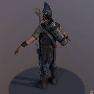 Archer 3D Model Thumbnail