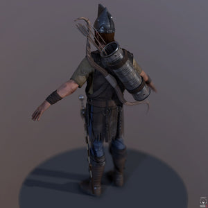 Archer 3D Model Thumbnail