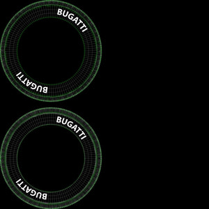 Bugatti Type 41 Royale Esders Tire UVs Thumbnail