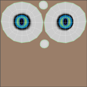 White Cartoon Tiger 3D Model Thumbnail