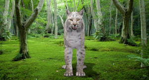 White Lynx 3D Model Thumbnail